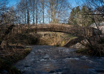 Best Use of Wood Award - Doune Castle Bridge - Historic Environment Scotland